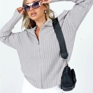 Princess Polly Liana Sweater Grey